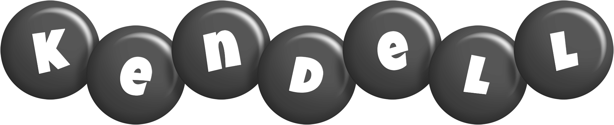 Kendell candy-black logo