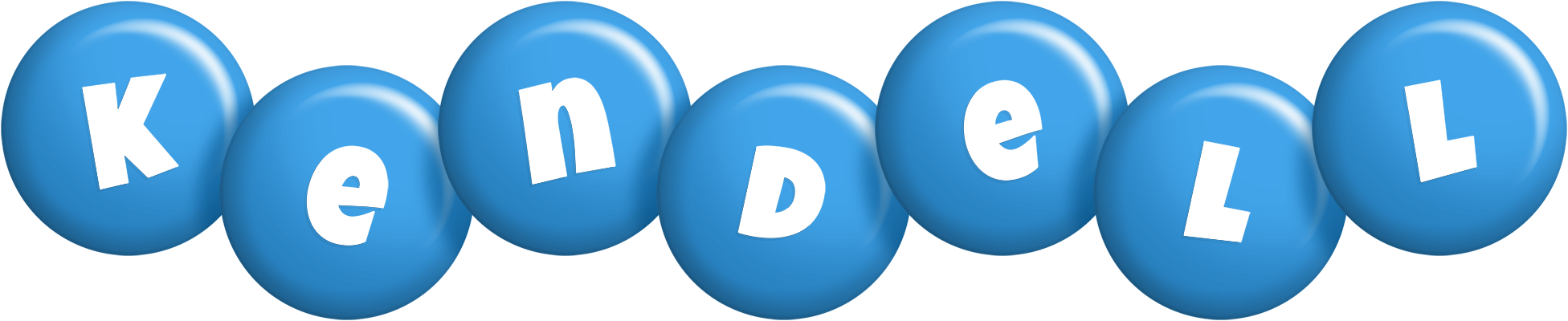 Kendell candy-blue logo