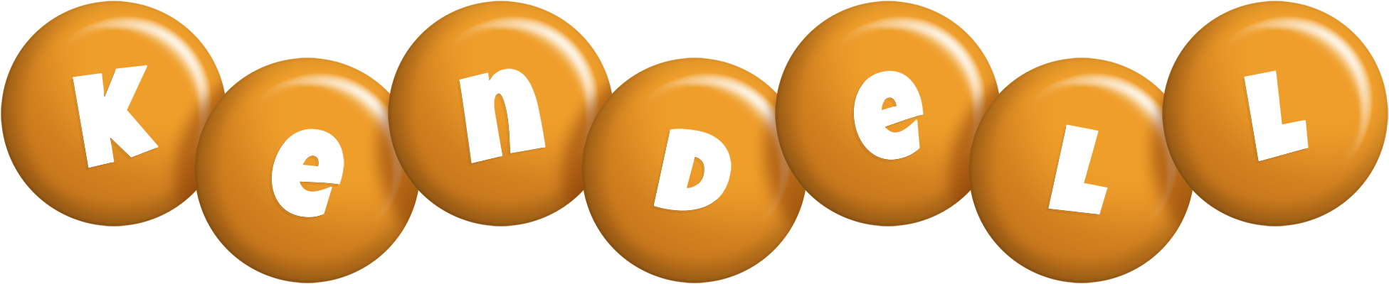 Kendell candy-orange logo