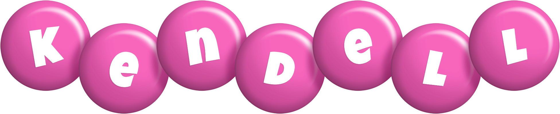 Kendell candy-pink logo