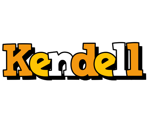 Kendell cartoon logo