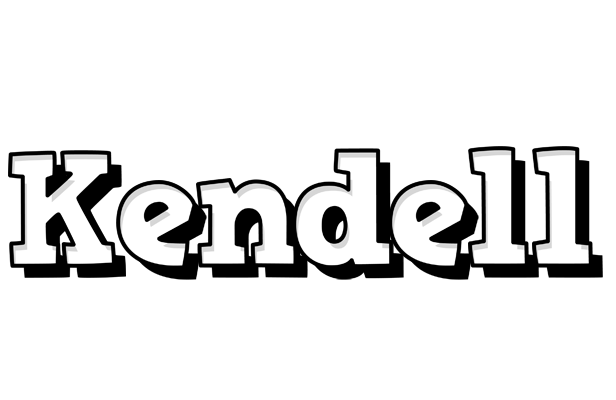 Kendell snowing logo