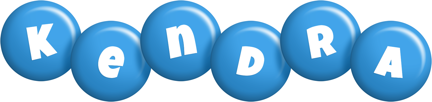 Kendra candy-blue logo