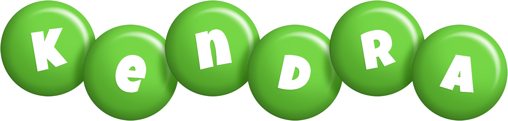 Kendra candy-green logo