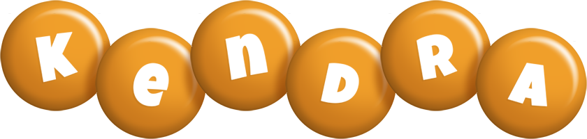 Kendra candy-orange logo