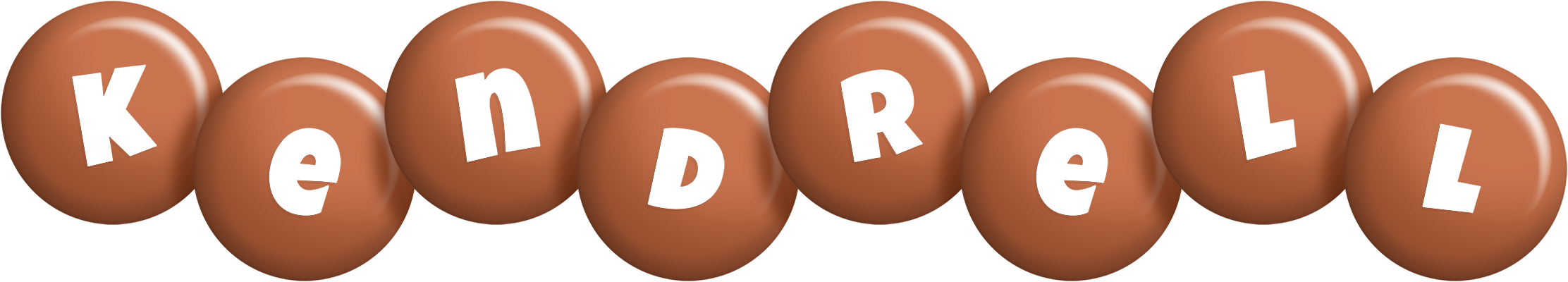 Kendrell candy-brown logo