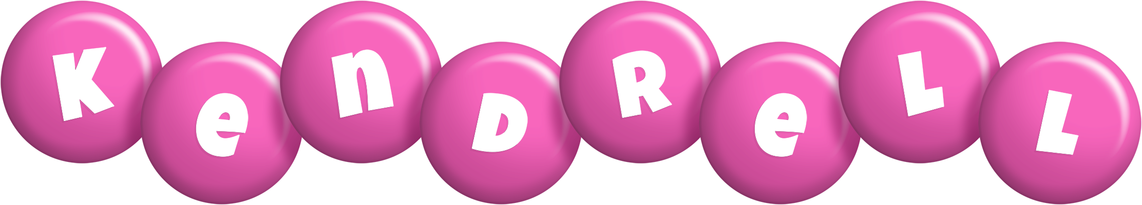 Kendrell candy-pink logo