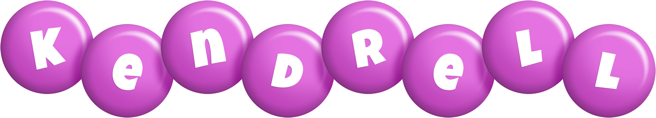 Kendrell candy-purple logo