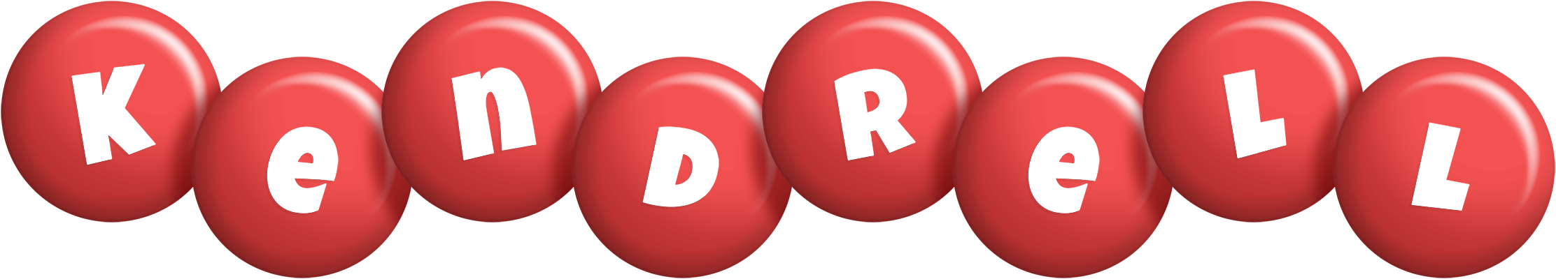 Kendrell candy-red logo