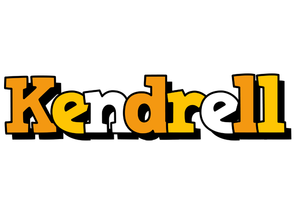 Kendrell cartoon logo