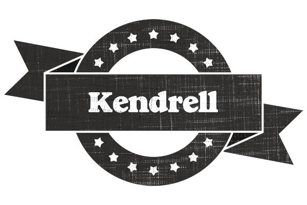 Kendrell grunge logo