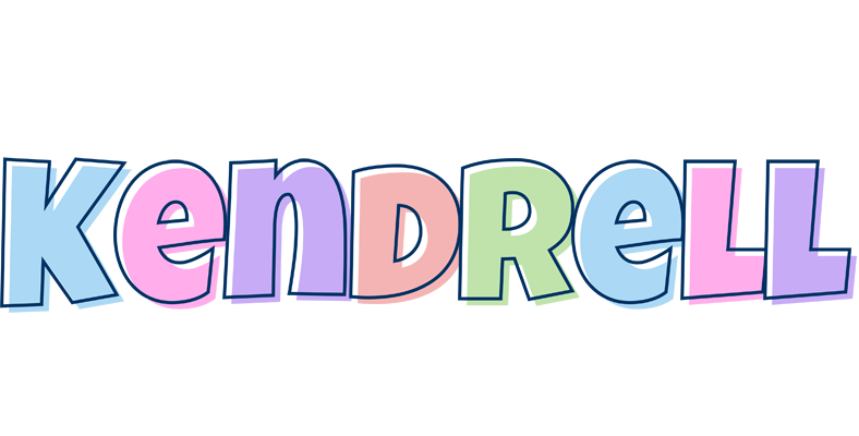 Kendrell pastel logo