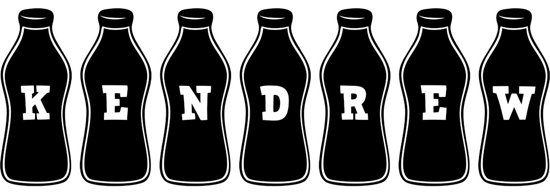 Kendrew bottle logo