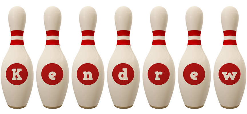 Kendrew bowling-pin logo