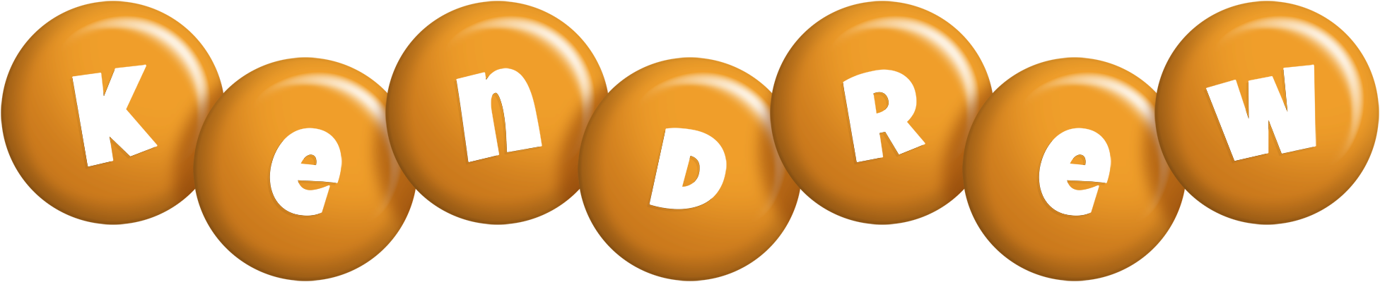 Kendrew candy-orange logo