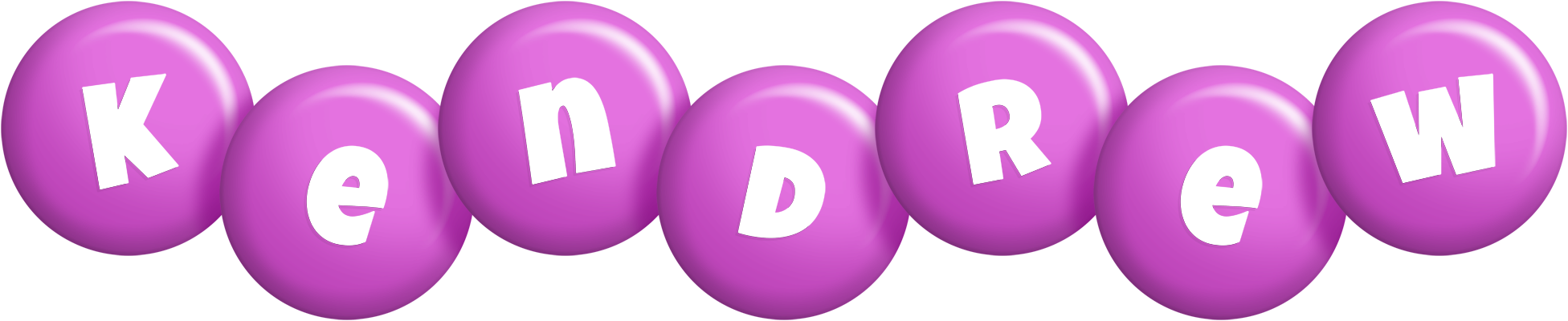 Kendrew candy-purple logo