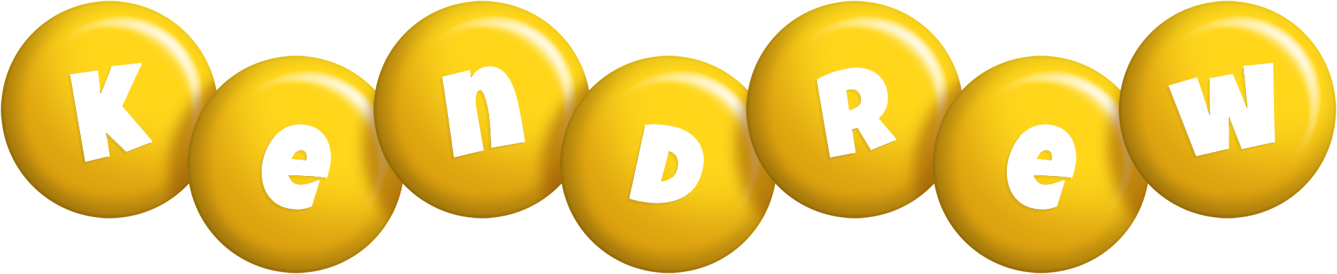 Kendrew candy-yellow logo