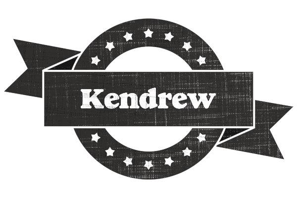Kendrew grunge logo