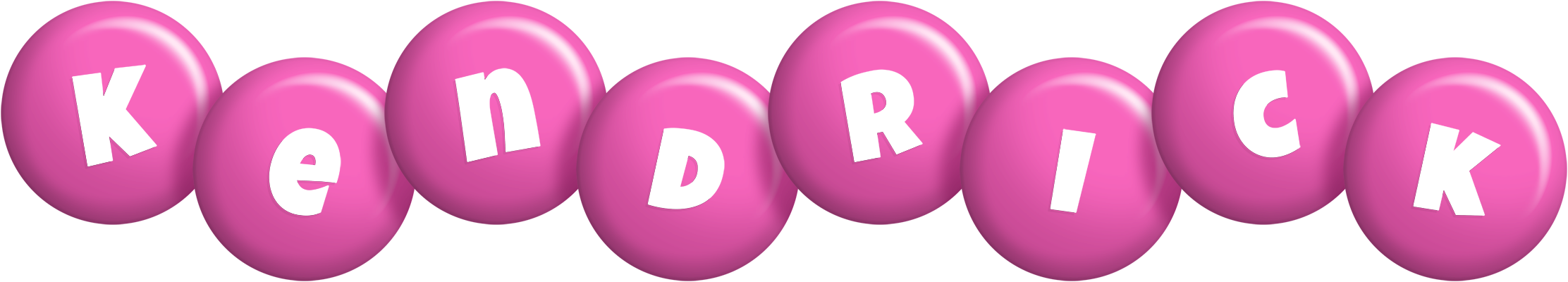 Kendrick candy-pink logo