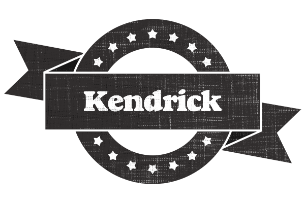 Kendrick grunge logo