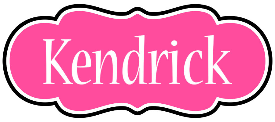Kendrick invitation logo