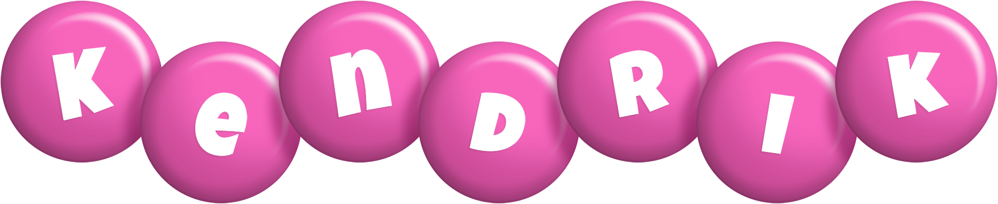 Kendrik candy-pink logo