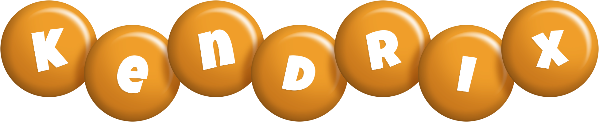 Kendrix candy-orange logo