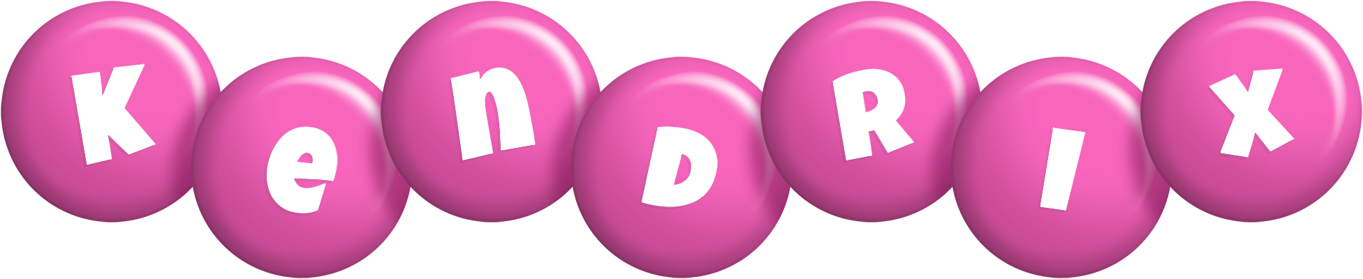 Kendrix candy-pink logo
