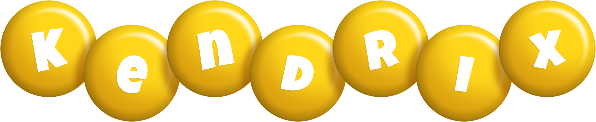 Kendrix candy-yellow logo