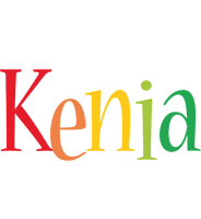 Kenia birthday logo