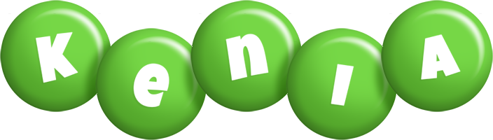 Kenia candy-green logo
