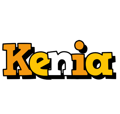 Kenia cartoon logo