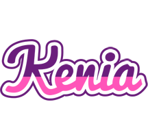 Kenia cheerful logo