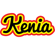 Kenia flaming logo