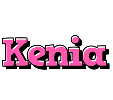 Kenia girlish logo