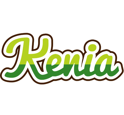 Kenia golfing logo