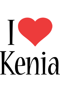 Kenia i-love logo