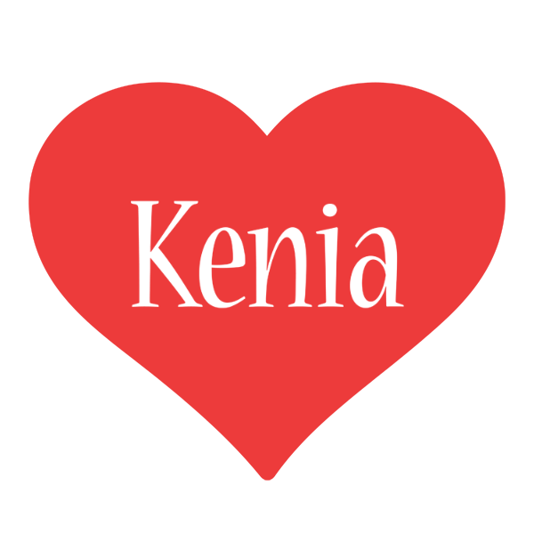 Kenia love logo
