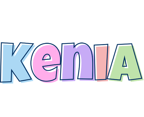 Kenia pastel logo