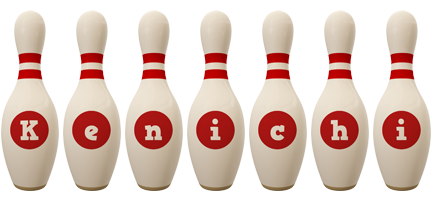 Kenichi bowling-pin logo