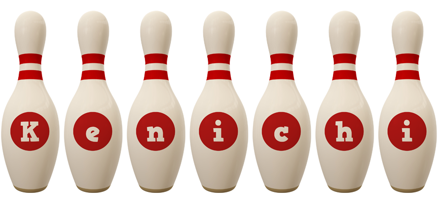 Kenichi bowling-pin logo