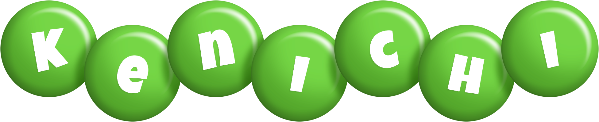 Kenichi candy-green logo