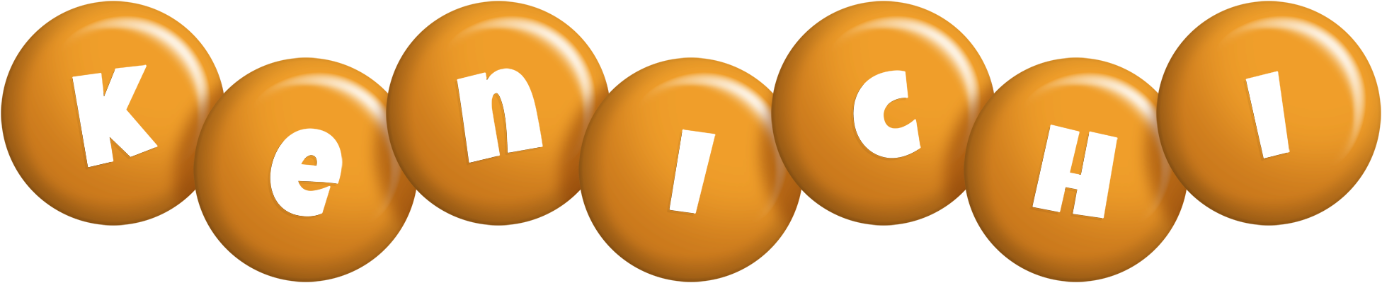 Kenichi candy-orange logo