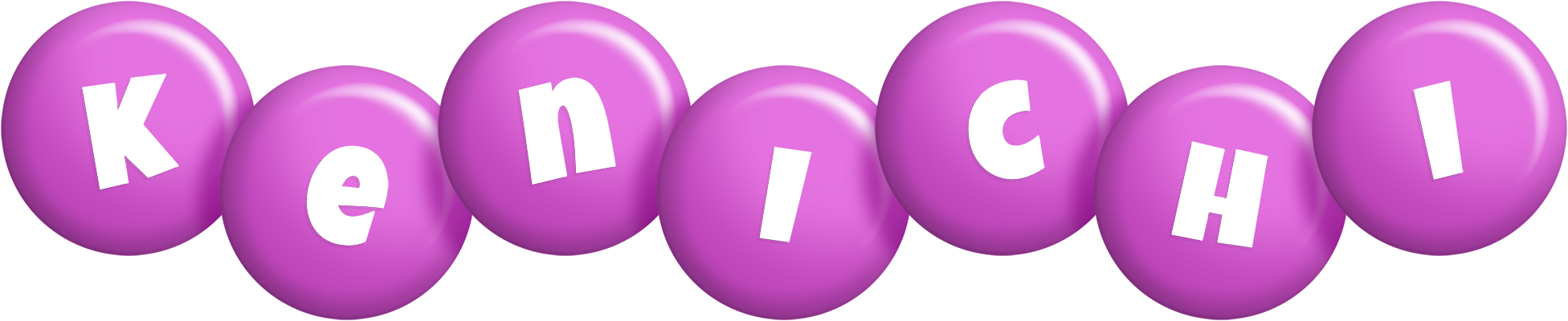 Kenichi candy-purple logo