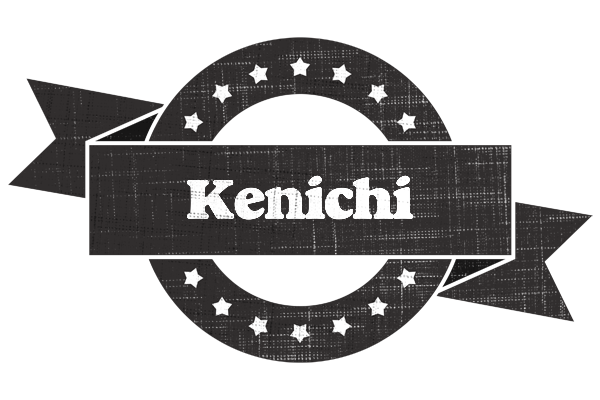 Kenichi grunge logo