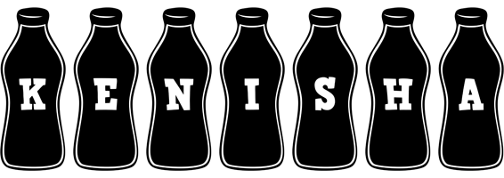 Kenisha bottle logo