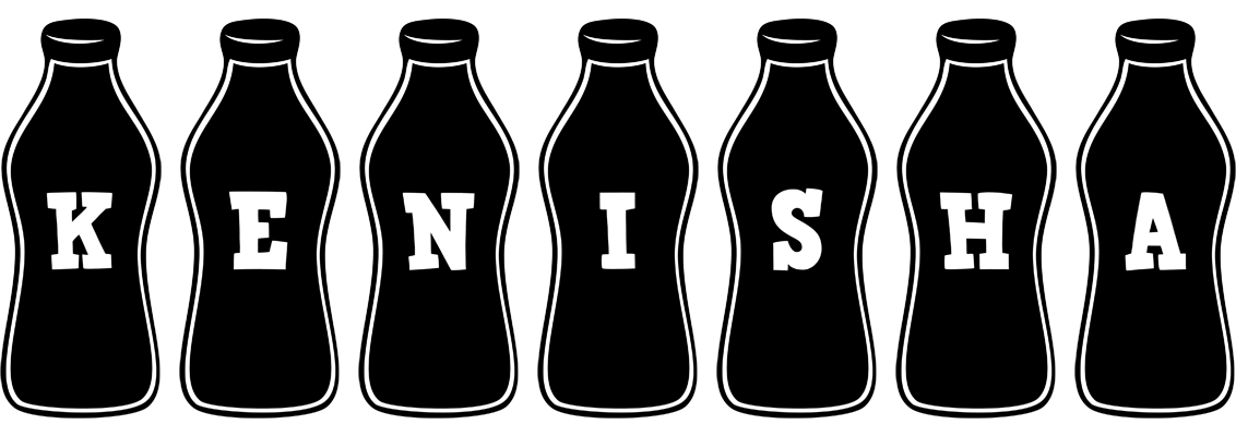 Kenisha bottle logo