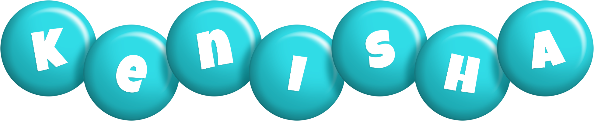 Kenisha candy-azur logo