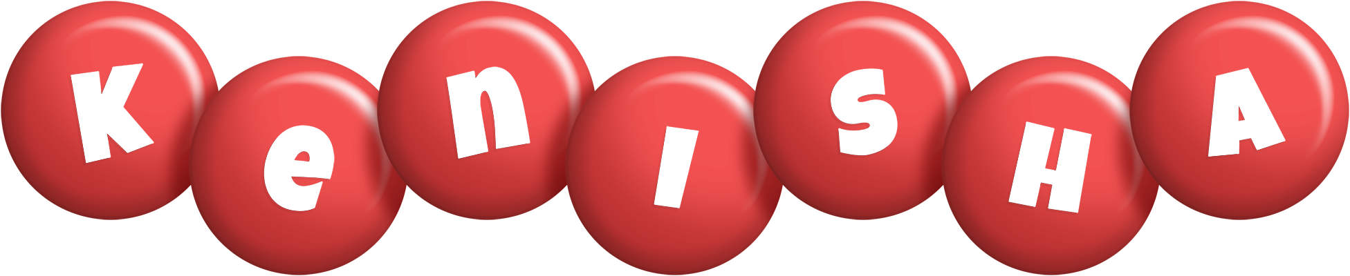 Kenisha candy-red logo