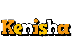 Kenisha cartoon logo